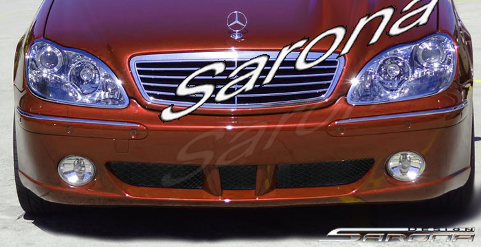 Custom Mercedes S Class  Sedan Front Bumper (2003 - 2006) - $590.00 (Part #MB-102-FB)